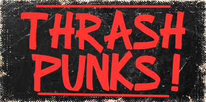 Anarchy Handwriting Font Poster 2