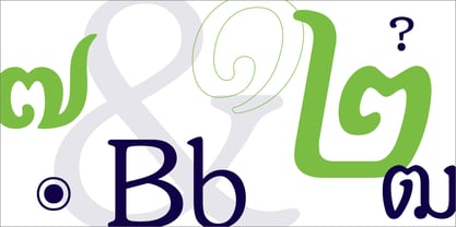 Jasmine UPC Font Poster 2