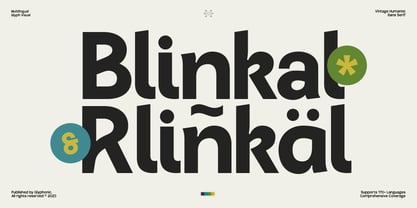 GC Ralinka Font Poster 10