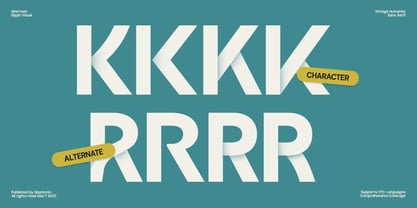 GC Ralinka Font Poster 12