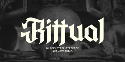 Rittual Font Poster 1
