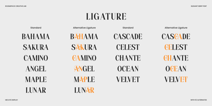 Hecate Display Font Poster 14