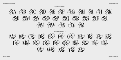 Hecate Display Font Poster 13