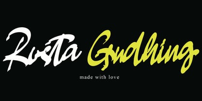 Rosta Gudhing Font Poster 1