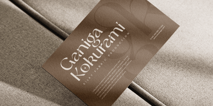 Aglorin Font Poster 4