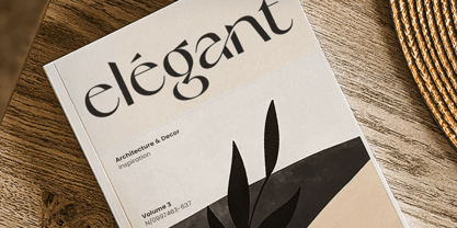 Aglorin Font Poster 8