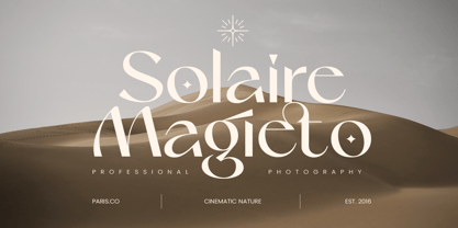 Aglorin Font Poster 2