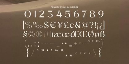 Aglorin Font Poster 10