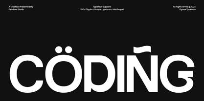 Egiane Font Poster 10