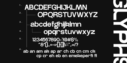 Egiane Font Poster 9