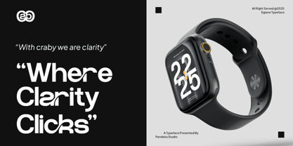 Egiane Font Poster 5