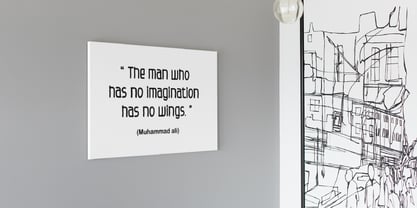 Asmiranda Handwritting Font Poster 4