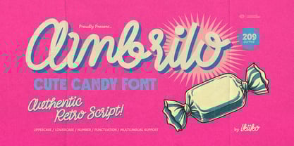 Ambrilo Font Poster 1