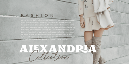 Paris Signature Font Poster 4