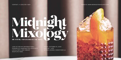 DKS Almine Font Poster 2