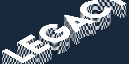 Vivexa Font Poster 7