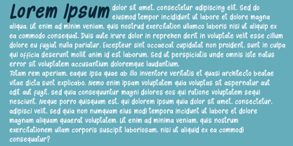 Sunday Chalks Family Font Poster 3