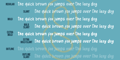 Sunday Chalks Family Font Poster 9