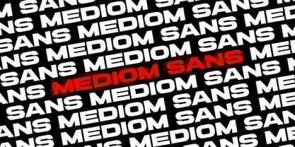 Mediom Sans Font Poster 10