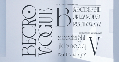 Betro Vogue Font Poster 7