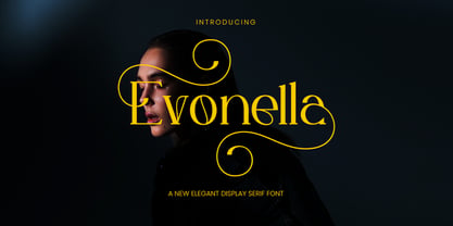 Evonella Font Poster 1