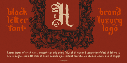 Kolithagente Font Poster 8