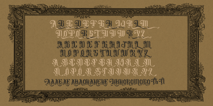 Kolithagente Font Poster 5