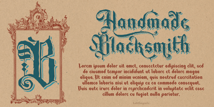 Kolithagente Font Poster 3