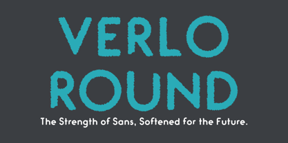 Verlo Round Font Poster 6