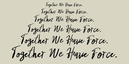 Reforia Signature Font Poster 10