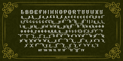 Decoraties Font Poster 10