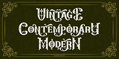 Decoraties Font Poster 2