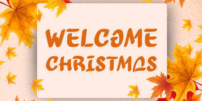 Enjoy Autumn Font Poster 2