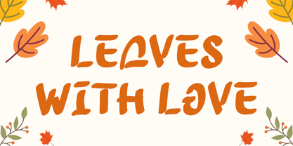 Enjoy Autumn Font Poster 3