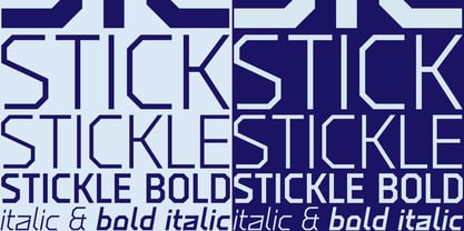 Stickle Font Poster 6