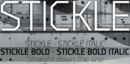 Stickle Font Poster 5