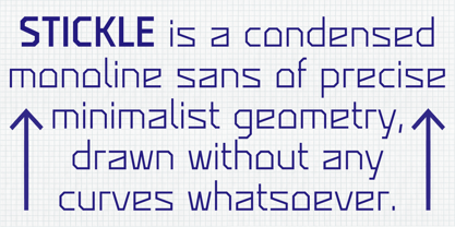 Stickle Font Poster 7