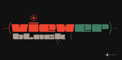 View Black Font Poster 8