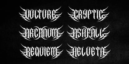 Exilium Font Poster 5