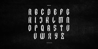 Exilium Font Poster 11