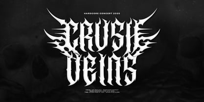 Exilium Font Poster 3