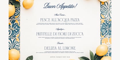 Aspire Pasque Font Poster 8
