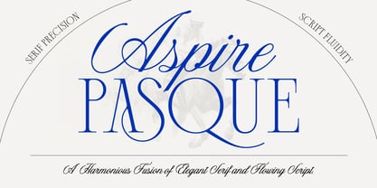 Aspire Pasque Font Poster 1