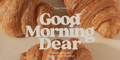 Kuillo Chunk Font Poster 13