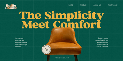 Kuillo Chunk Font Poster 14