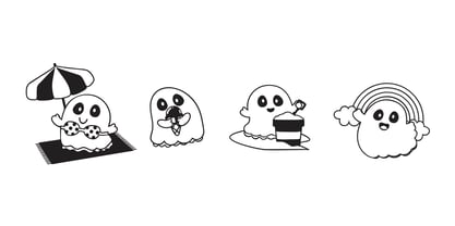 DB Summerween Font Poster 11