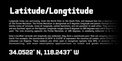 TF Monobreak Font Poster 7