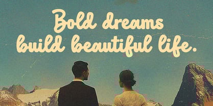 Chill Whisper Font Poster 2