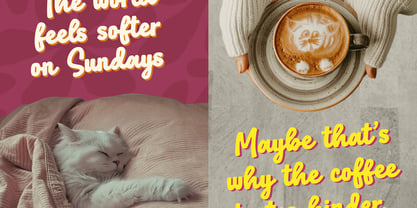 Chill Whisper Font Poster 7