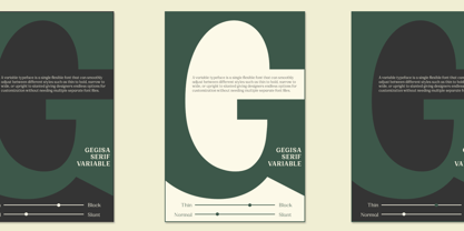 Gegisa Font Poster 5